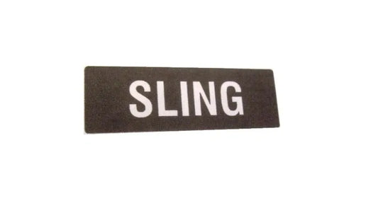 Sling Position Label (our #167)