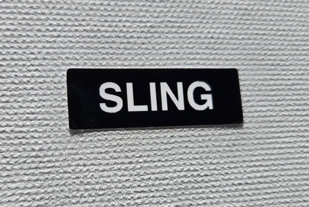 Sling Position Label (our #167)