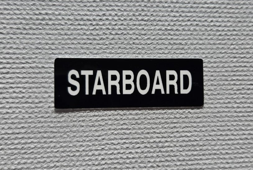 "Starboard" Label (our #174)