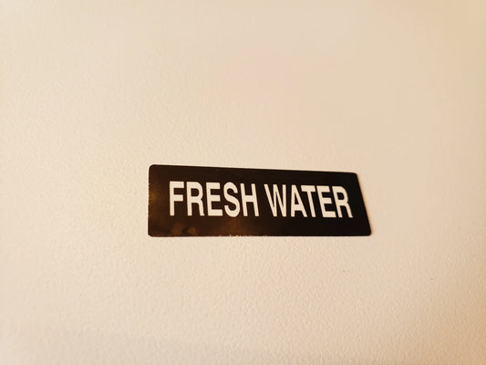 Fresh Water Label (our #176)