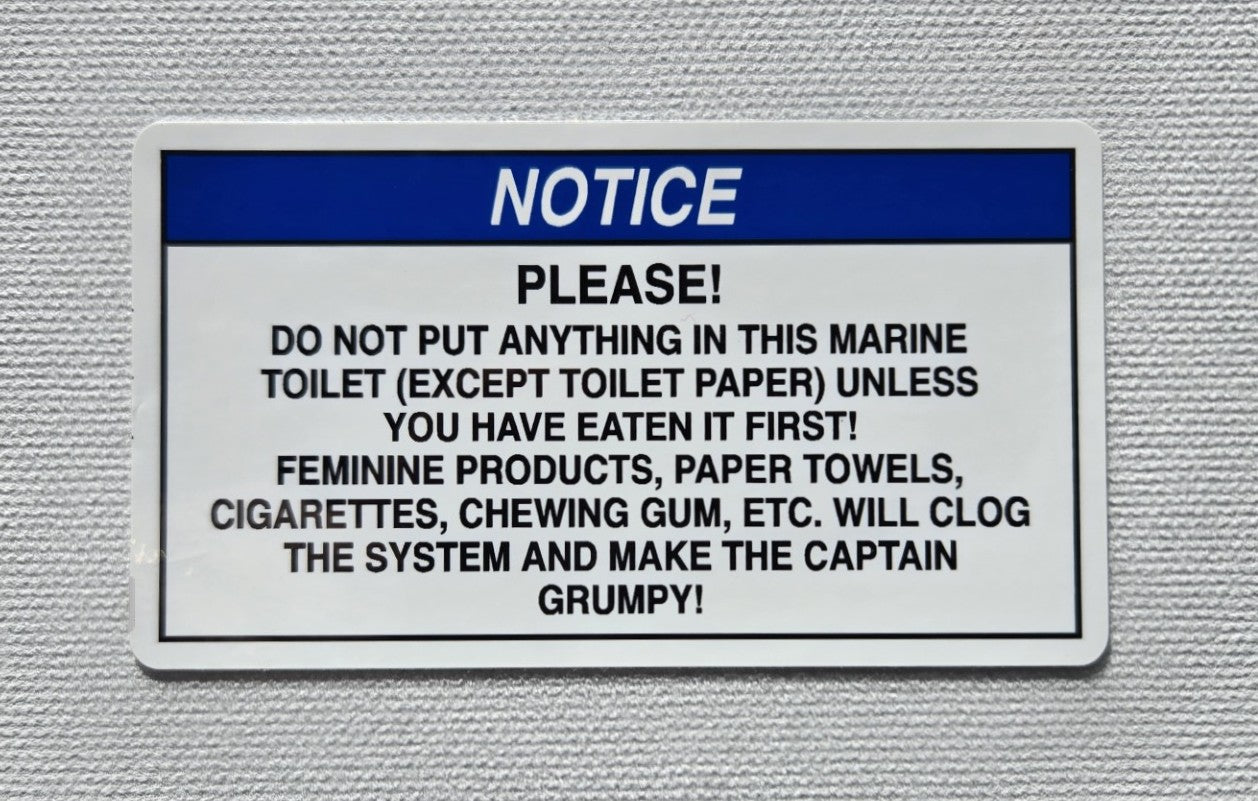 Please Don't Clog the Head! (our #166)