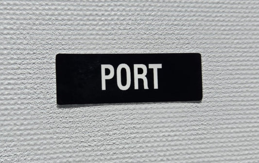 "Port" Label (our #175)